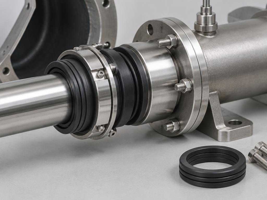 Marine shaft seal and sterntube assembly