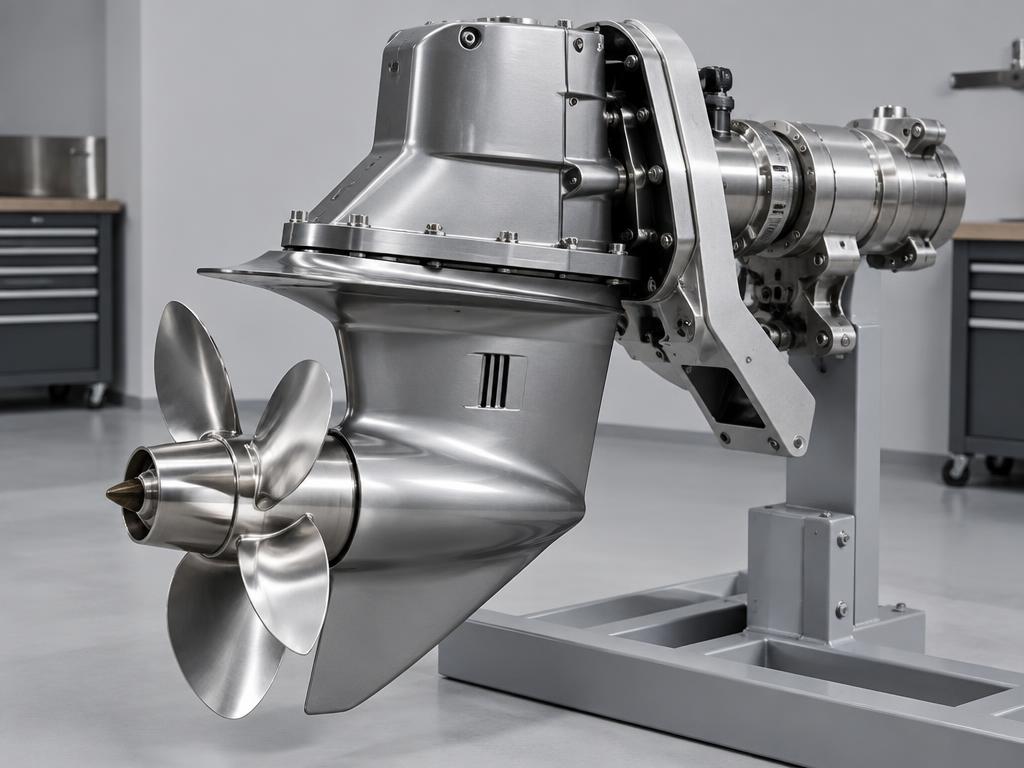 Precision marine sterndrive assembly
